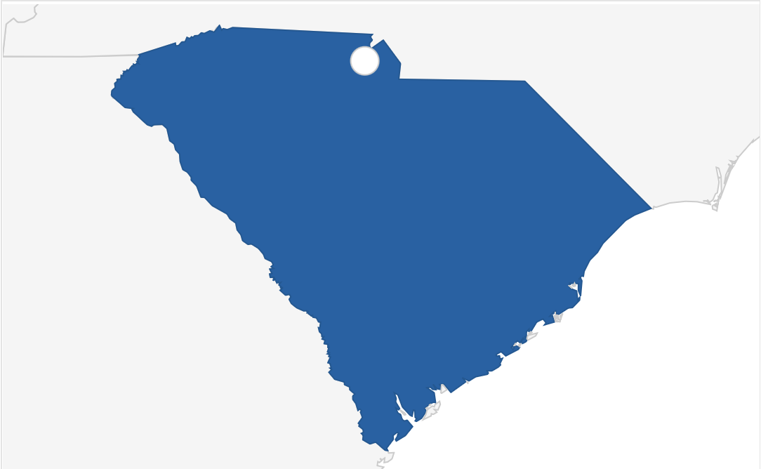 South Carolina Map