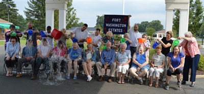 Fort Washington Estates ALS Ice Bucket Challenge