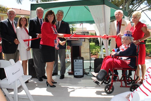 Magnolia Trace ribbon cutting
