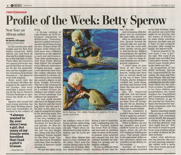 betty sperow