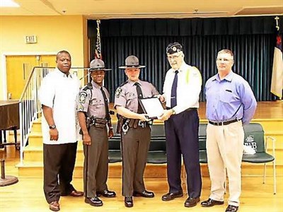 Trooper law enforcement award