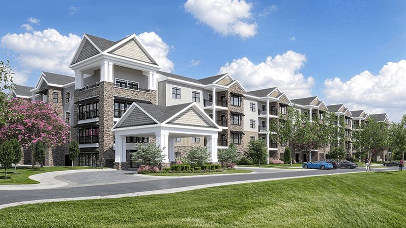 Apartment Building Front Exterior