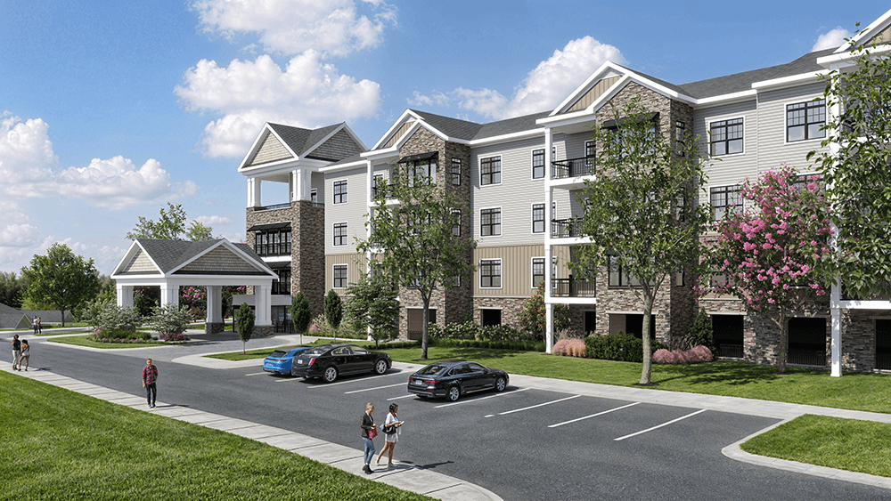 Apartment Building Exterior