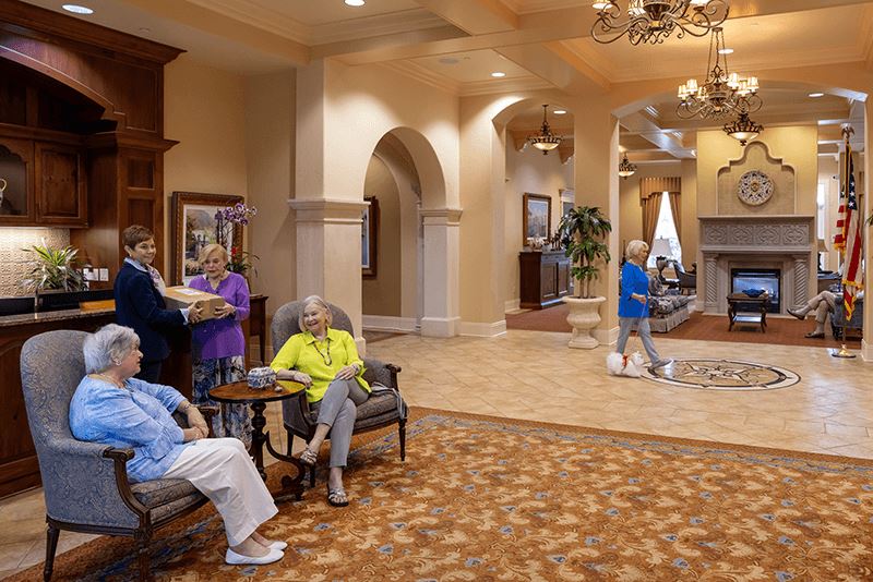 TBS Residents In Lobby