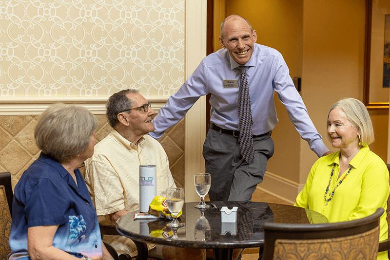 TBS Residents With Staff