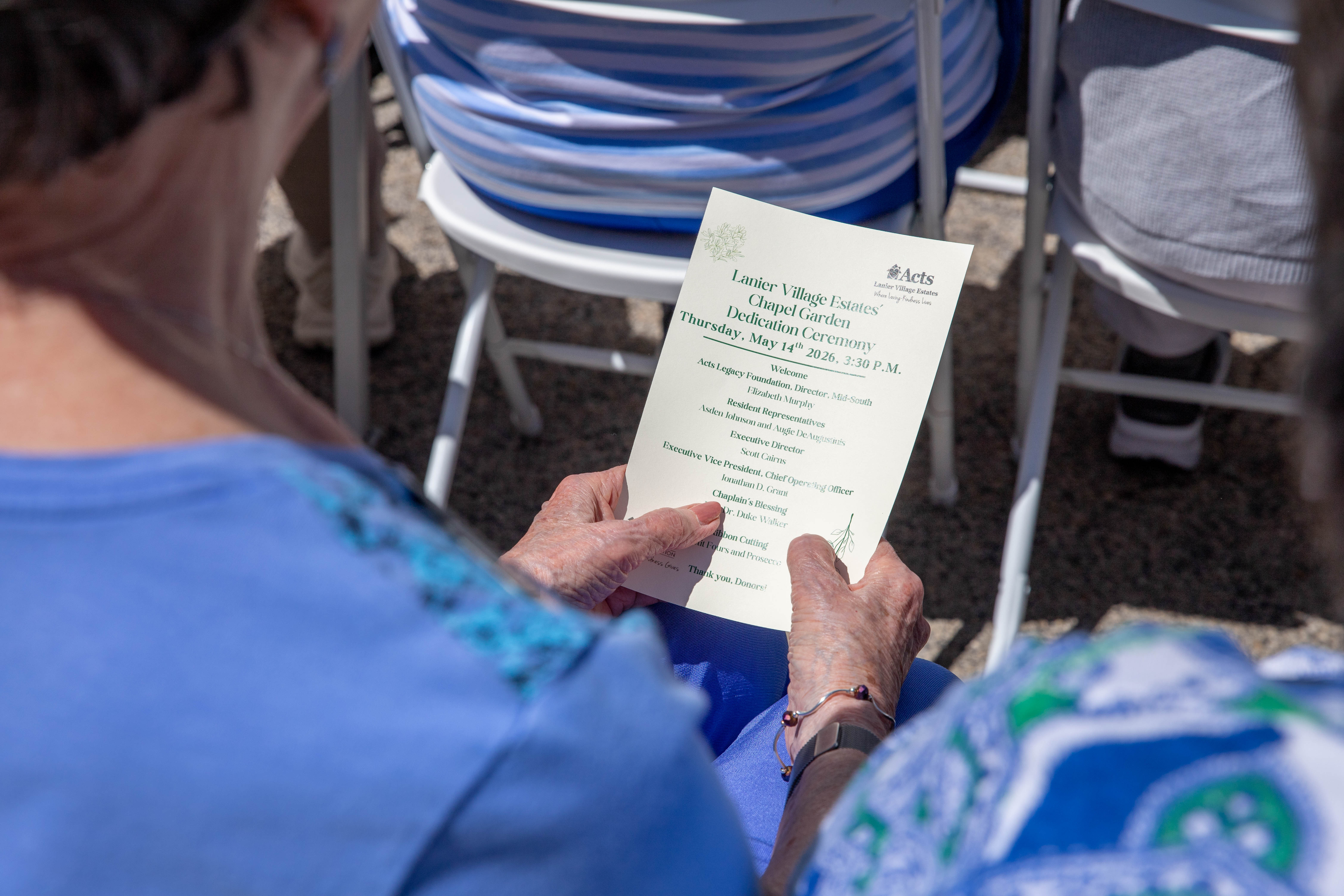 LVE Chapel Garden Dedication 7837