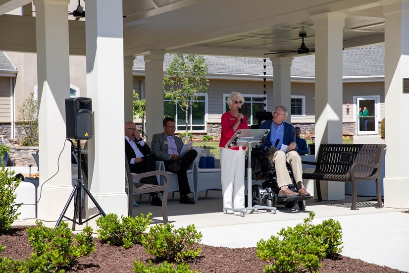LVE Chapel Garden Dedication 7854