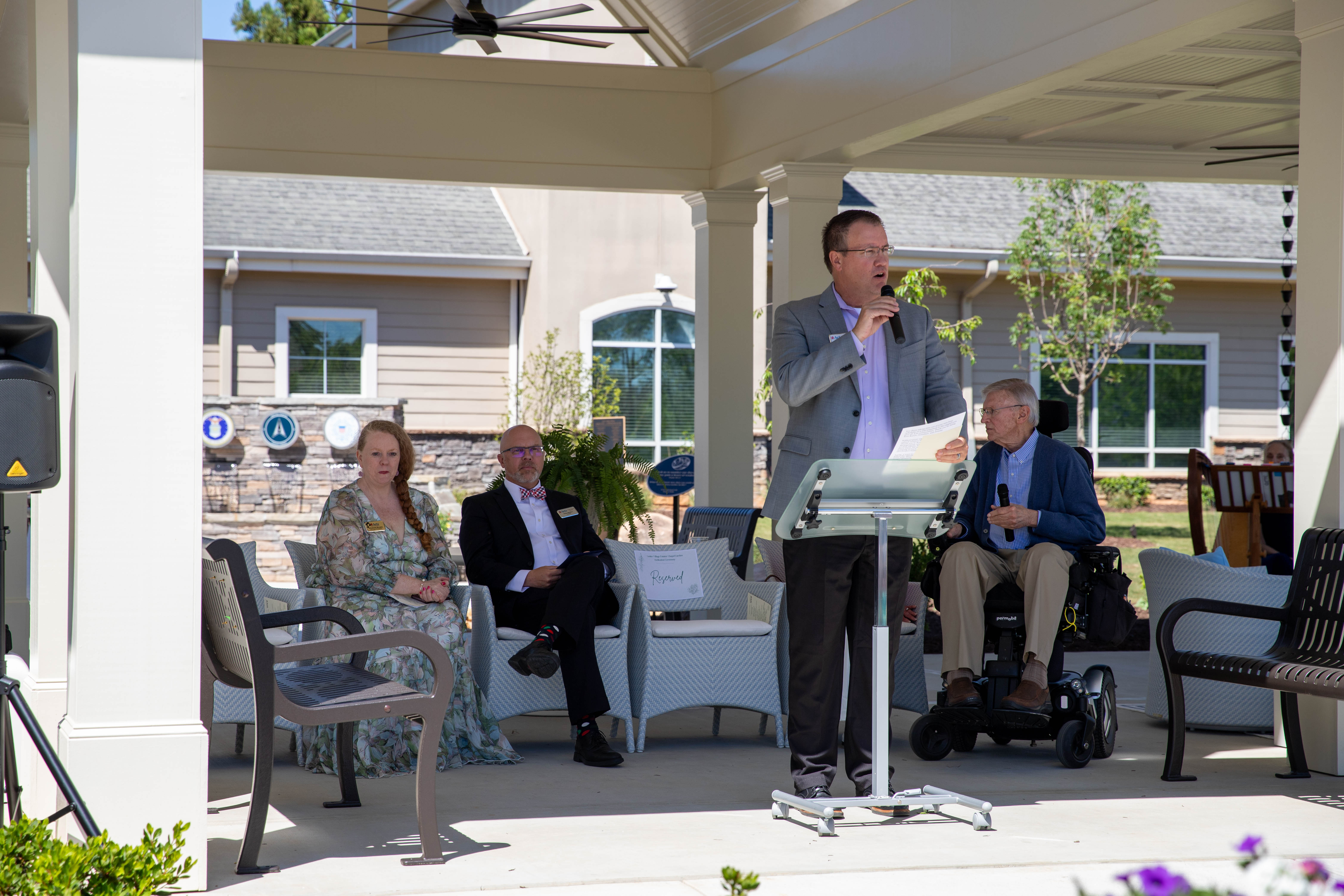 LVE Chapel Garden Dedication 7858