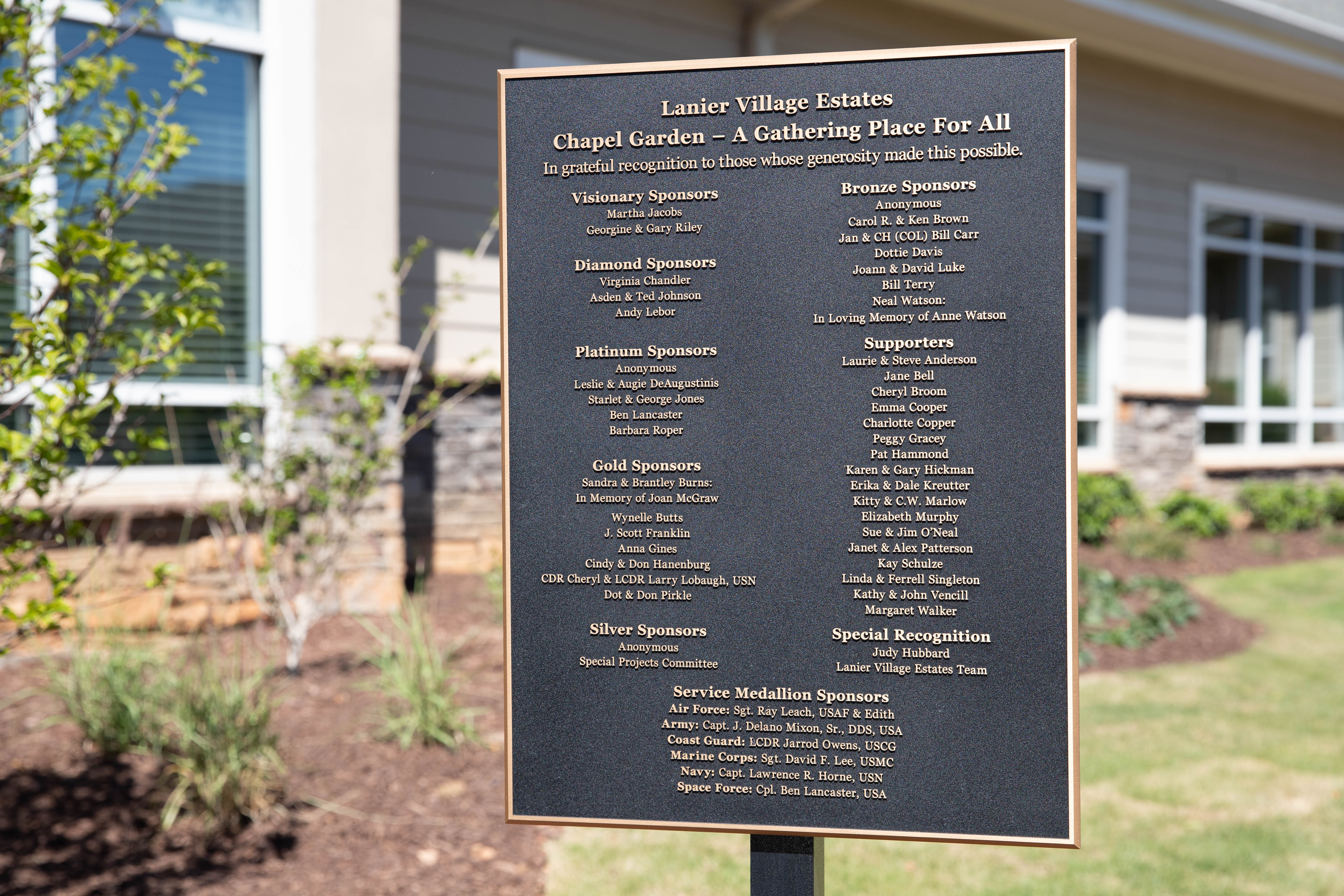 LVE Chapel Garden Dedication 7887