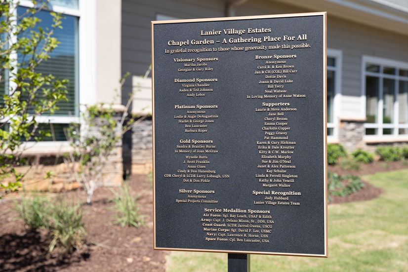 LVE Chapel Garden Dedication 7887