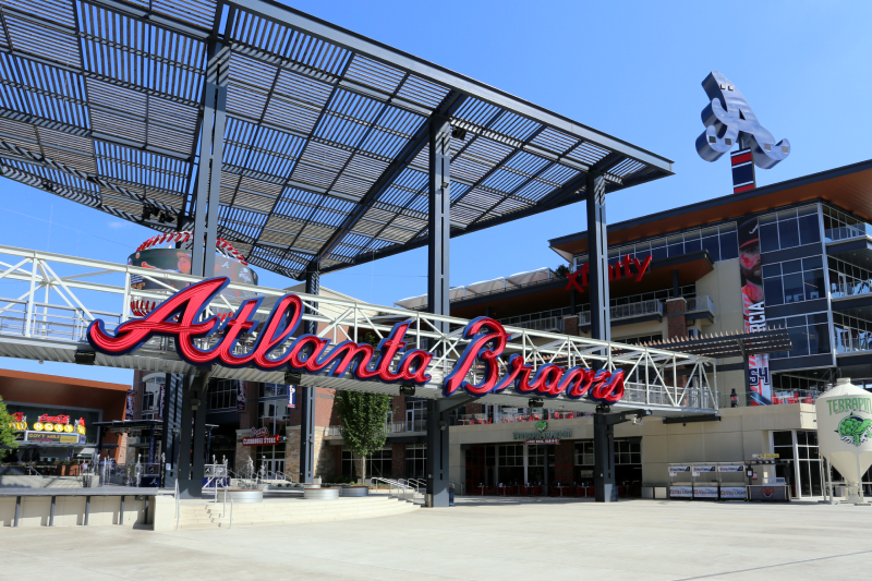 Atlanta Braves baseball stadium