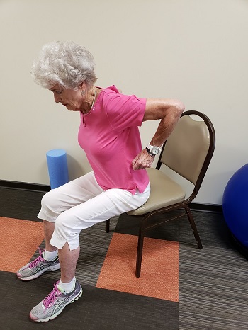 seated row senior exercise